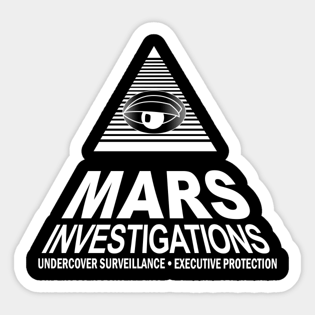 Veronica Mars Investigations logo Sticker by Veronicas Marshmallows Podcast